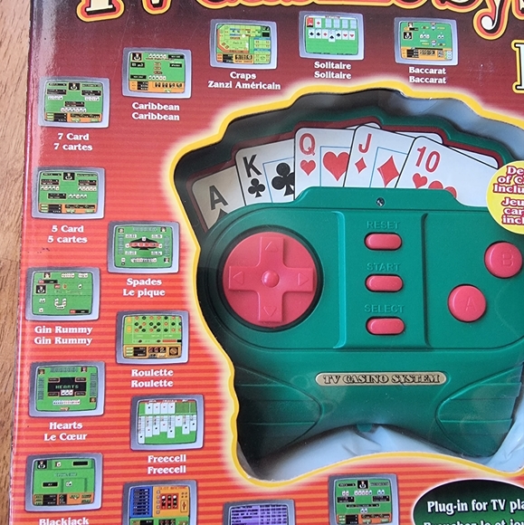 TV Casino System Plug-In Play 15 Games All-in-One-Techno Source 2004 New! - Picture 3 of 5